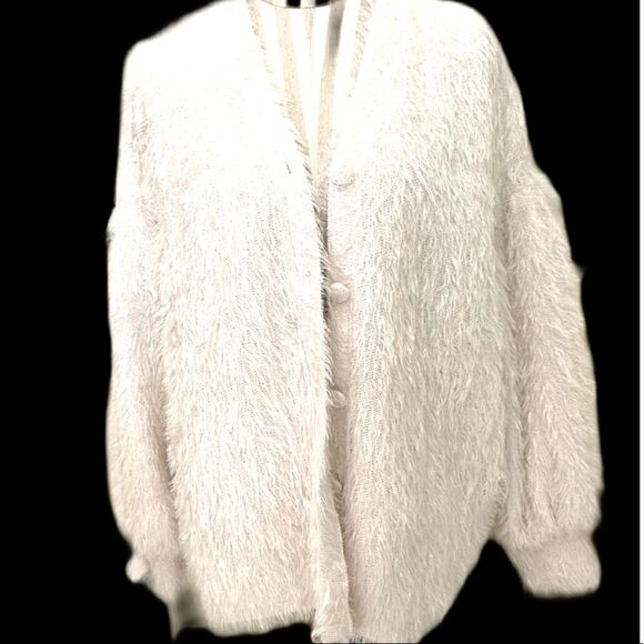 ANGEL HAIR Button Cardigan - Picture 10 of 14